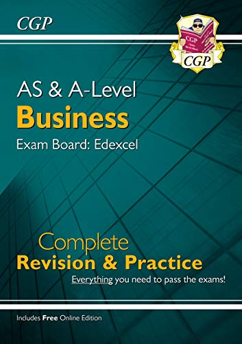 AS and A-Level Business: Edexcel Complete Revision & Practice with Online Edition (CGP A-Level Business) von Coordination Group Publications Ltd (CGP)